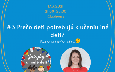 Prečo deti potrebujú k učeniu iné deti?